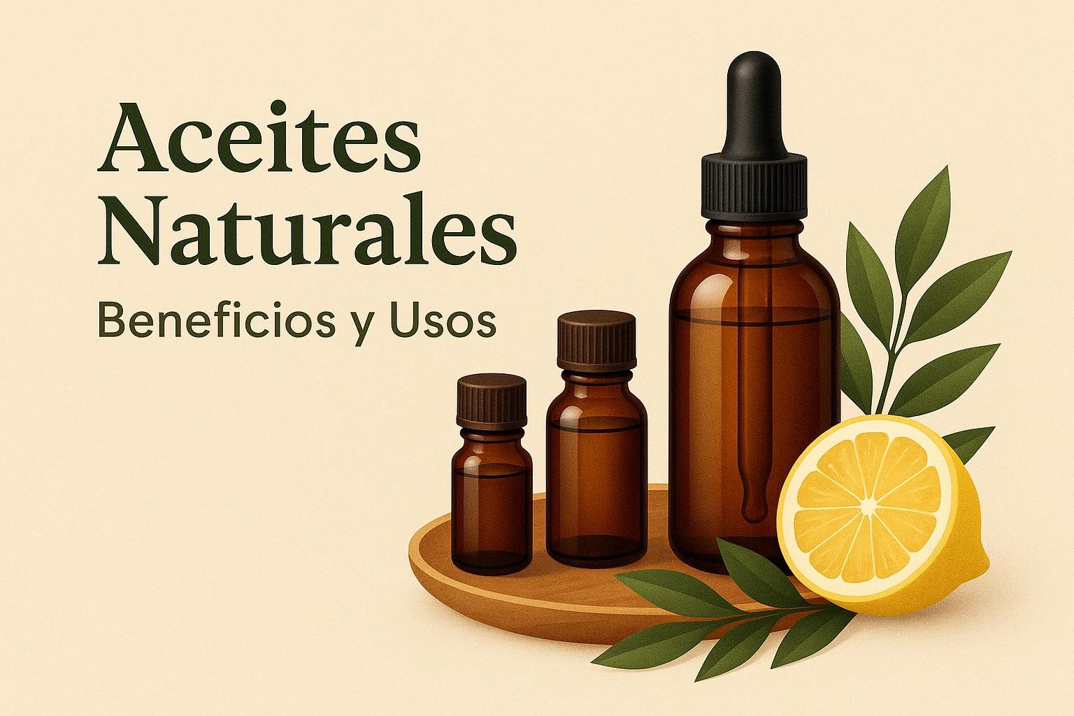 aceites naturales