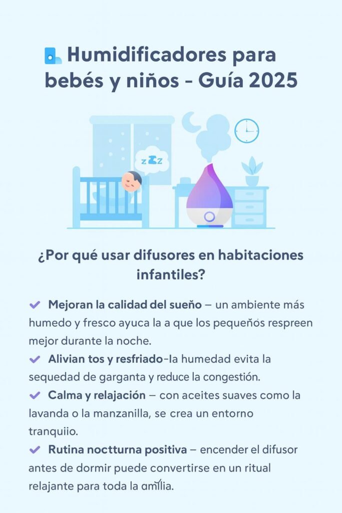 humidificadores para bebés y niños