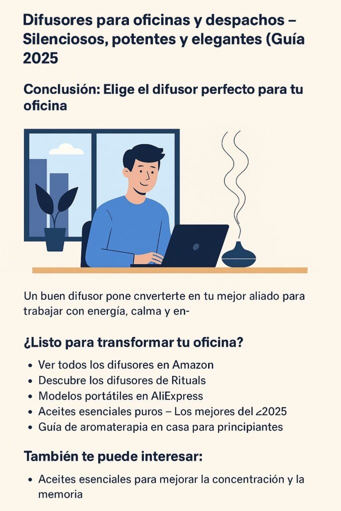 difusores para oficinas